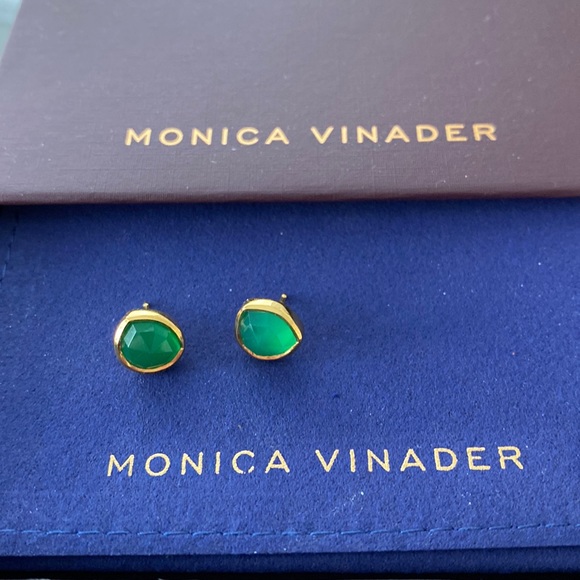 Monica Vinader NWOT SirenStud Earrings - Picture 1 of 4